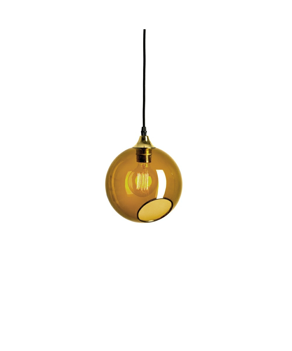 Image of Ballroom Pendelleuchte Amber m/Gold Sockel - Design By Us bei Lampenmeister.ch